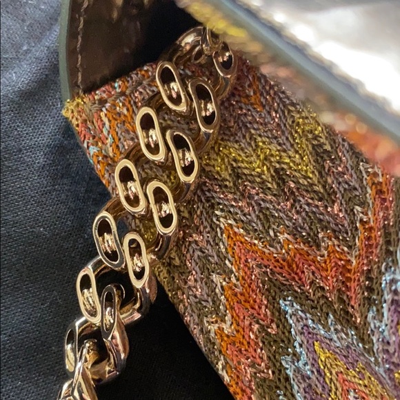 MISSONI Lurex shoulder bag NWT - Picture 11 of 11